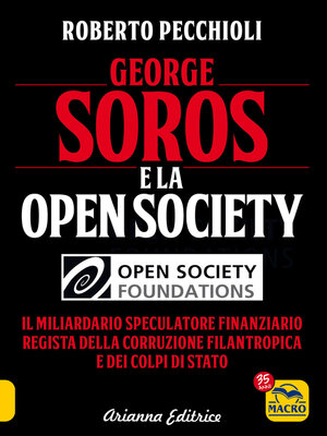 cover image of George Soros e la Open Society
